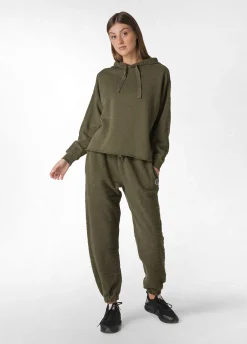 Best Sale DEHA Textured Jogger Pants Green Olive Green