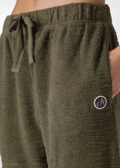 Best Sale DEHA Textured Jogger Pants Green Olive Green