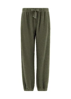 Best Sale DEHA Textured Jogger Pants Green Olive Green
