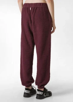 Outlet DEHA Textured Jogger Pants Red Tibetan Red