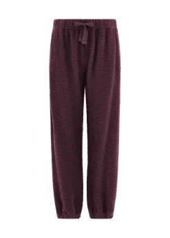 Outlet DEHA Textured Jogger Pants Red Tibetan Red