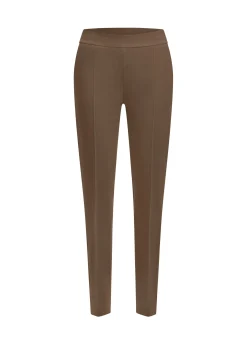 Clearance DEHA Textured Straighr Pants Brown Biscuit Brown