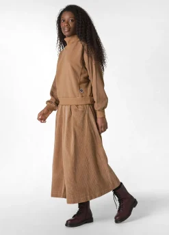 Clearance DEHA Turtle Neck Cosy Sweatshirt Brown Biscuit Brown