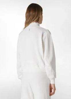 New DEHA Turtle Neck Cosy Sweatshirt White Milk White