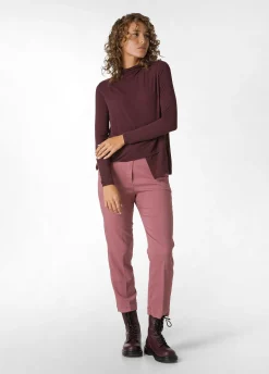 Cheap DEHA Wooly High Neck T-Shirt Red Tibetan Red