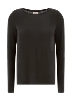 New DEHA Wooly Long Sleeve T-Shirt Black