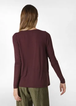 Discount DEHA Wooly Long Sleeve T-Shirt Red Tibetan Red