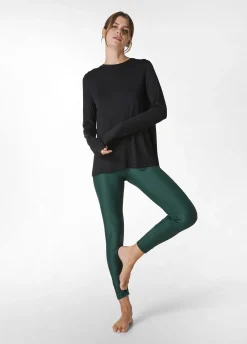Best DEHA Yoga Long Sleeve T-Shirt Black