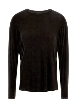 Best DEHA Yoga Long Sleeve T-Shirt Black