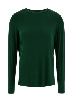 Clearance DEHA Yoga Long Sleeve T-Shirt Green Forest Green