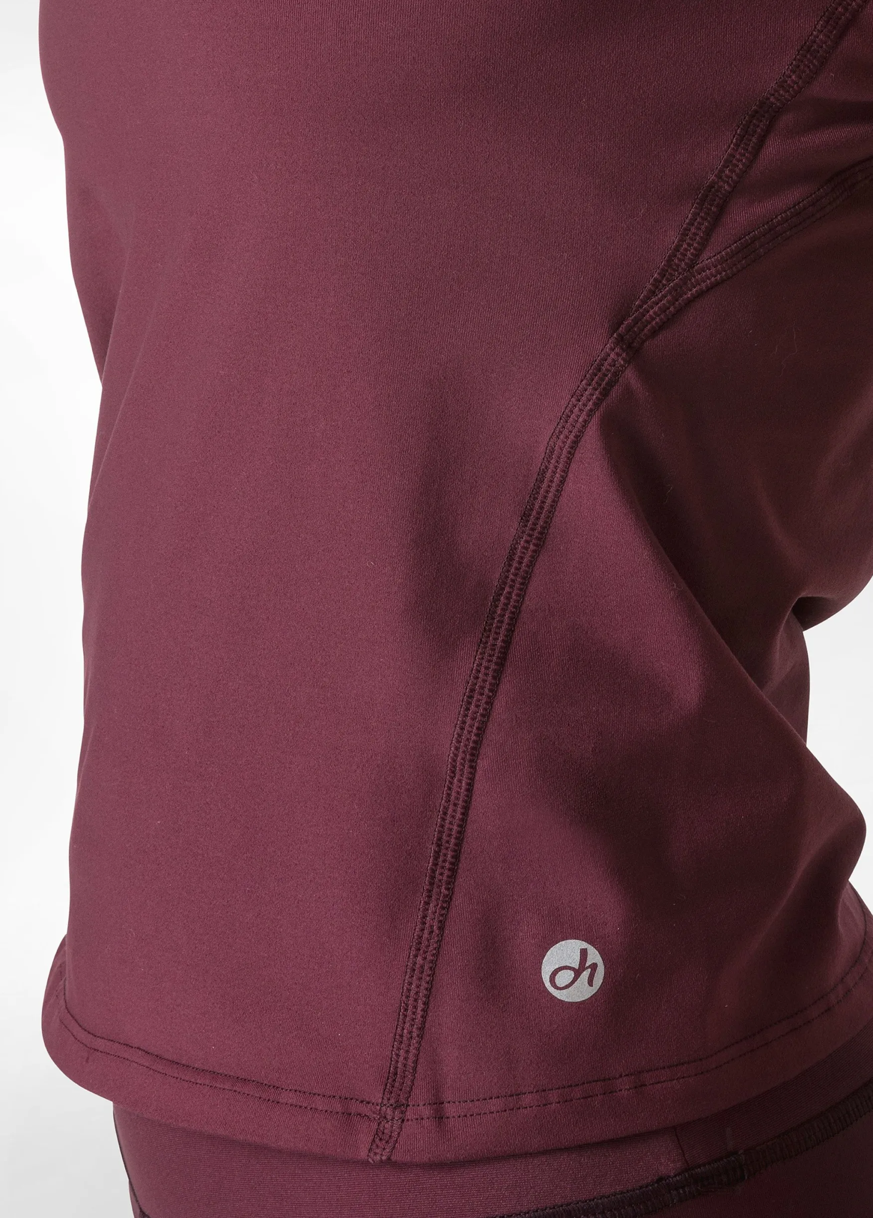 Outlet DEHA Yoga Soft Touch Top Red Tibetan Red