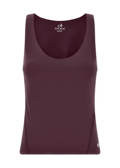 Outlet DEHA Yoga Soft Touch Top Red Tibetan Red
