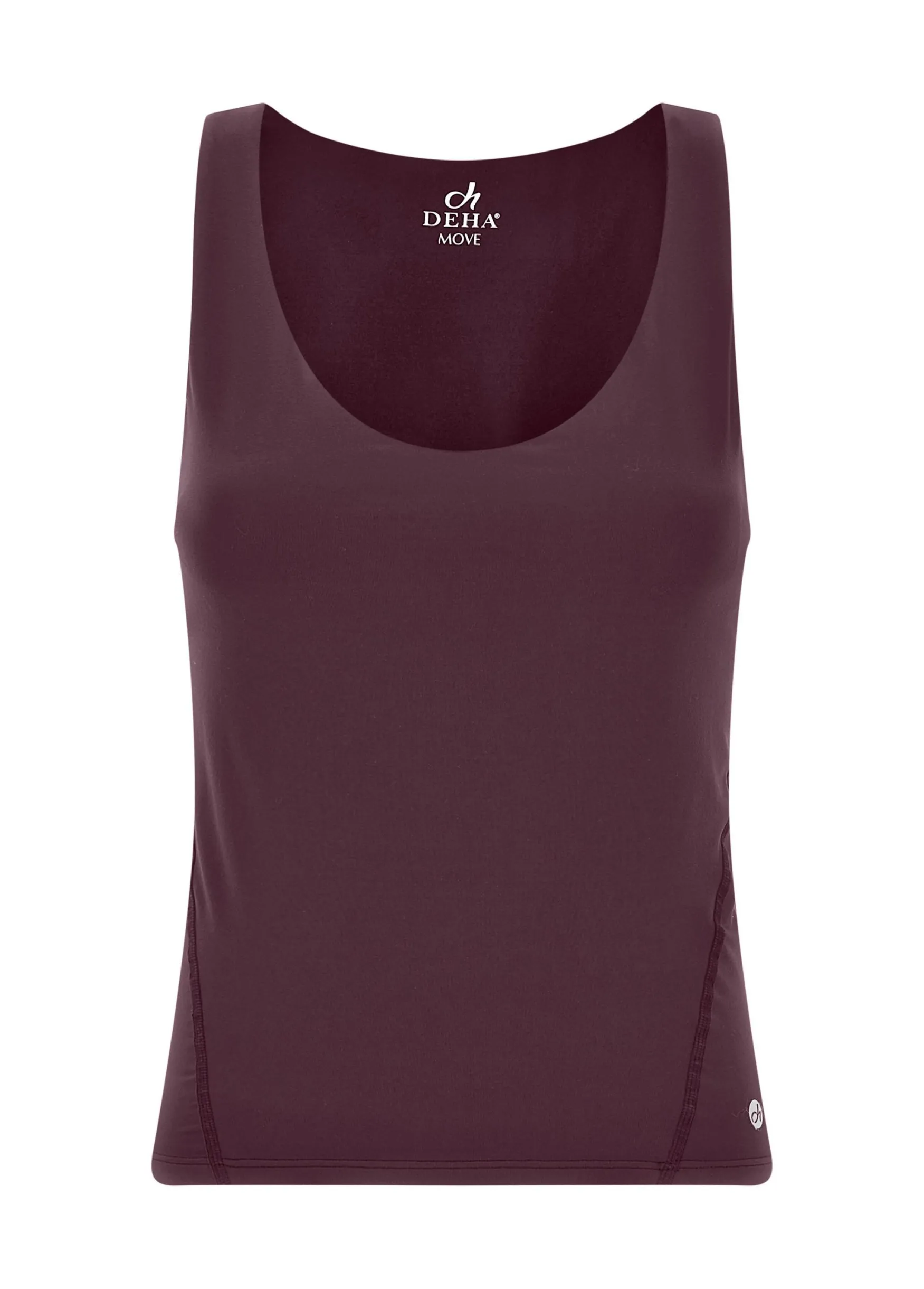 Outlet DEHA Yoga Soft Touch Top Red Tibetan Red